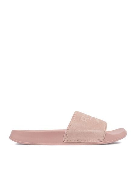 Reebok Klapki CEO-SS26-3C043-W Różowy. Czerwone klapki damskie Reebok, bez wzorów, ze skóry, bez obcasa. Za 99.99 zł.