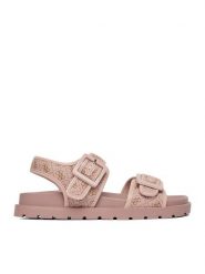 Guess Sandały CEO-CS6702-02 Różowy jasny. Czerwone sandały dziewczęce Guess, ze skóry, bez zapięcia. Za 179.99 zł.