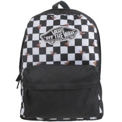 Plecak szkolny sportowy Vans Realm Backpack VN0A3UI6YZT1. Czarne plecaki damskie Vans, bez wzorów, sportowe. Za 199.00 zł.