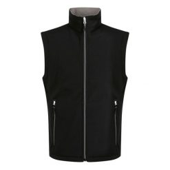 Ocieplana Męska Softshell 2 Warstwy Ascender. Czarne kurtki sportowe męskie Regatta, m, bez wzorów, z softshellu, trekkingowe. Za 161.99 zł.
