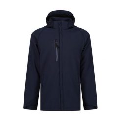 Kurtka Softshellowa Męska Wyściełane Z Kapturem Repeller. Niebieskie kurtki męskie Regatta, m, bez wzorów, sportowe, z kapturem. Za 314.99 zł.