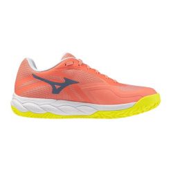 Damskie buty do padla Mizuno Wave Enforce Court 2. Brązowe obuwie sportowe damskie Mizuno, bez wzorów, z materiału, mizuno wave. Za 486.50 zł.