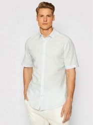 Only & Sons Koszula Caiden 22009885 Niebieski Slim Fit. Niebieskie koszule męskie Only & Sons, m, bez wzorów, z bawełny, bez kołnierzyka, bez ramiączek. Za 119.99 zł.