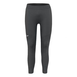 Legginsy Salewa Zerbu Medium Warm AMR. Czarne legginsy sportowe męskie Salewa, s, bez wzorów, z elastanu. Za 458.50 zł.