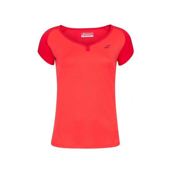 Koszulka dziewczęca Babolat Play Cap Sleeve Top czerwona 128. Czerwone bluzki dla dziewczynek BABOLAT, bez wzorów, bez ramiączek. Za 89.00 zł.
