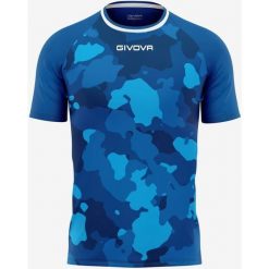 Givova Army T-Shirt Azzurro-Turchese z Bawełny. Brązowe koszulki sportowe męskie Givova, bez wzorów, z bawełny, eleganckie, bez kołnierzyka. Za 155.99 zł.