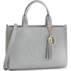 Torebka TRUSSARDI JEANS - Faith Shopper Md Tumbled 75B00844 E010. Szare torebki shopper damskie TRUSSARDI JEANS, bez wzorów, z jeansu, klasyczne, bez dodatków. Za 599.00 zł.