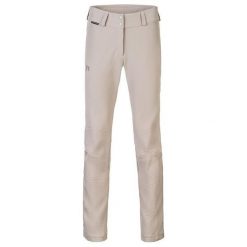 Spodnie narciarskie dla kobiet Hannah Ilia. Brązowe spodnie materiałowe damskie Hannah, bez wzorów. Za 397.90 zł.