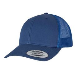 Retro Trucker Cap. Niebieskie czapki i kapelusze damskie CLASSIC, bez wzorów, retro. Za 55.99 zł.