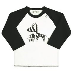 Nini Chłopięca Koszulka 62 Biały/Czarny. T-shirty dla chłopców marki Nini. Za 33.00 zł.