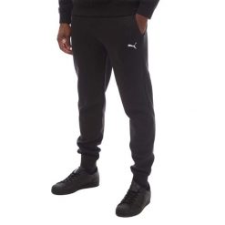Spodnie męskie Puma Ess Sweatpants Fl Cl. Czarne spodnie sportowe męskie Puma, m, bez wzorów, z bawełny, na fitness i siłownię. Za 390.00 zł.