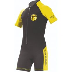 Pianka neoprenowa dziecięca Cressi Little Shark Jr Yellow. Żółte kąpielówki dla chłopców CRESSI, bez wzorów, z neoprenu. Za 179.00 zł.