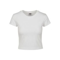 Koszulka court damska stretch Koszulka Urban Classics GT. Białe t-shirty damskie Urban Classics, bez wzorów, bez kołnierzyka. Za 90.00 zł.