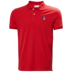 Polo Helly Hansen Toulon Graphic. Czerwone koszulki polo męskie Helly Hansen, m, bez wzorów, bez ramiączek. Za 333.50 zł.