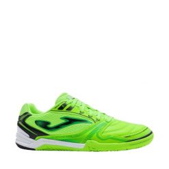 Buty piłkarskie Joma Dribling Indoor fluo. Zielone buty sportowe męskie Joma, bez zapięcia, do piłki nożnej. Za 189.00 zł.