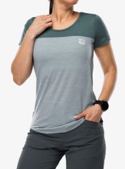 Koszulka merino damska Ortovox 150 Cool Logo TS. Szare t-shirty damskie ORTOVOX, l, bez wzorów, z lyocellu, klasyczne, bez kołnierzyka. Za 452.09 zł.