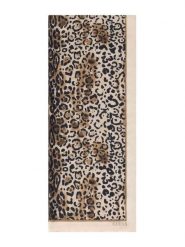 Guess Szalik 181038 Różowy. Czerwone czapki i kapelusze damskie Guess, z aplikacjami. Za 159.99 zł.