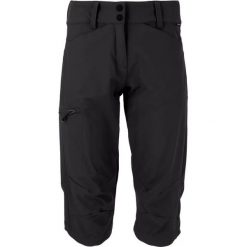 Damskie spodnie 3/4 Whistler Shannie. Czarne spodnie materiałowe damskie Whistler, bez wzorów, trekkingowe. Za 298.50 zł.