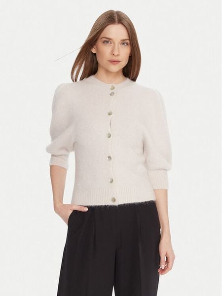 Kontatto Kardigan 3M0873C Écru Regular Fit. Kardigany damskie Kontatto, m, bez wzorów, z syntetyku. Za 319.99 zł.