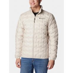 Kurtka Puchowa Męska Columbia Delta Ridge II. Brązowe kurtki sportowe męskie Columbia, na jesień, m, bez wzorów, z puchu, trekkingowe, omni-heat (columbia). Za 749.00 zł.