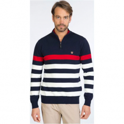 Sir Raymond Tailor Sweter Męski L Wielokolorowy. Szare swetry przez głowę męskie Sir Raymond Tailor, w paski. W wyprzedaży za 229.00 zł.