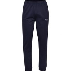 Spodnie dresowe sportowe dla dorosłych Hummel Go Cotton Pant. Niebieskie spodnie dresowe damskie Hummel, s, bez wzorów, z bawełny. Za 216.00 zł.