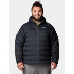 Kurtka Puchowa Męska Columbia Grand Trek III. Czarne kurtki sportowe męskie Columbia, na zimę, m, bez wzorów, z puchu, trekkingowe. Za 1,299.00 zł.