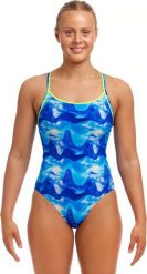Sesto Senso Strój kąpielowy damski jednoczęściowy na basen plażę Funkita R.D36. Kostiumy jednoczęściowe damskie Sesto Senso, bez wzorów, sportowe, do pływania. Za 259.00 zł.