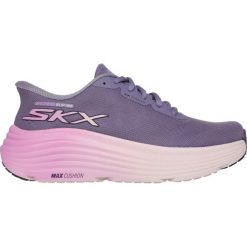 Buty damskie SKECHERS Max Cushioning Endeavour Hallandale. Fioletowe obuwie sportowe damskie Skechers, bez wzorów. Za 409.99 zł.