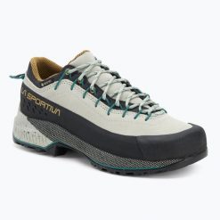 Buty podejściowe damskie La Sportiva TX4 Evo GTX. Białe obuwie sportowe damskie La Sportiva, bez wzorów, wspinaczkowe. Za 899.99 zł.