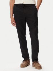 Tommy Hilfiger Chinosy Harlem MW0MW42336 Czarny Regular Fit. Czarne eleganckie spodnie męskie Tommy Hilfiger, m, bez wzorów, ze lnu. Za 529.99 zł.