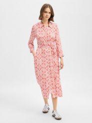 Ambiance Sukienka z bluzką Kobiety wiskoza (100%) czerwony, 34. Czerwone bluzki damskie Ambiance, bez wzorów, z materiału, eleganckie, bez kołnierzyka, bez ramiączek. Za 99.95 zł.