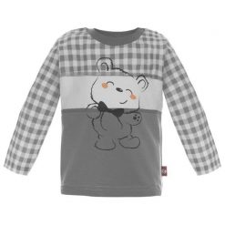2Be3 Koszulka Chłopięca Baby League 62 Szary. T-shirty dla chłopców 2Be3. Za 35.00 zł.