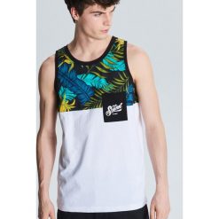 Tank top z kieszenią - Biały. T-shirty męskie Cropp. Za 39.99 zł.