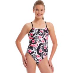 Amanzi Damski Kostium Kąpielowy Glamingo – Wielokolorowy – Rozmiar 32. Białe kostiumy jednoczęściowe damskie AMANZI, bez wzorów, sportowe, na fitness i siłownię. Za 191.83 zł.