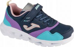 Joma BUTY SPORTOWE NA RZEP JOMA STAR JR 2433 SNEAKERSY DZIEWCZĘCE JSTARW2433V. Buty sportowe dziewczęce Joma, bez wzorów, bez zapięcia. Za 159.78 zł.