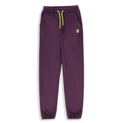 Spodnie Dresowe dla Dzieci Polarowe Outdoor Lemon Explore ZL4. Fioletowe spodnie sportowe dla dziewczynek LEMON explore, na zimę, bez wzorów, z dresówki, outdoorowe. Za 109.90 zł.