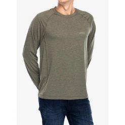 Bluza termoaktywna Gramicci Winter Thermal LS Crew. Zielone bluzy damskie Gramicci, bez wzorów, bez kaptura. Za 251.99 zł.
