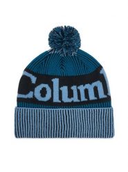 Columbia Czapka Powder III Beanie 2137291 Niebieski. Niebieskie rękawiczki męskie Columbia, na zimę, bez wzorów, z poliesteru. Za 129.99 zł.