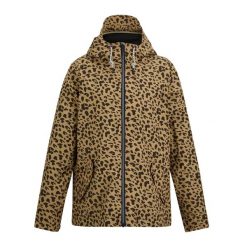 Damska Kurtka Bayletta Leopard Print Waterproof Jacket. Czarne kurtki damskie Regatta, l, z aplikacjami, z dżerseju, z kapturem. Za 269.99 zł.