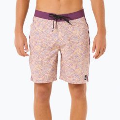 Szorty kąpielowe męskie Rip Curl Mirage Floral Reef. Czerwone kąpielówki męskie RIPCURL, m, bez wzorów, do pływania. Za 239.99 zł.