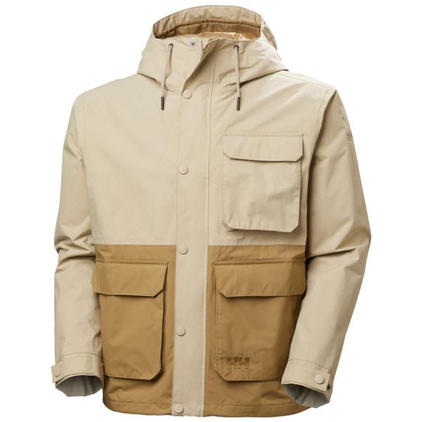 Kurtka wodoodporna Helly Hansen Escape Utility. Niebieskie kurtki męskie Helly Hansen, xl, bez wzorów, z materiału, eleganckie, bez kaptura. Za 884.50 zł.