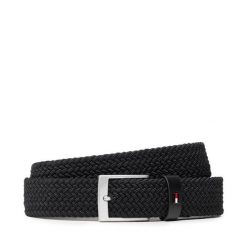 Pasek Męski Tommy Hilfiger. Czarne paski damskie Tommy Hilfiger, bez wzorów. Za 179.99 zł.