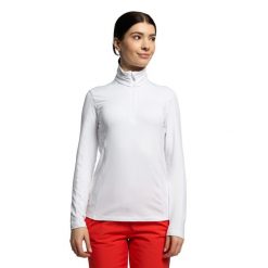 Bluza damska CMP 30L1086. Białe bluzy damskie CMP, l, bez wzorów, bez kaptura. Za 139.99 zł.