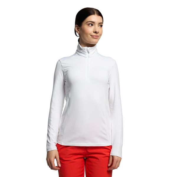 Bluza damska CMP 30L1086. Białe bluzy damskie CMP, na zimę, l, bez wzorów, bez kaptura. Za 139.99 zł.
