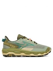 Mizuno Buty do biegania Wave Mujin 11 J1GJ2570 Khaki. Brązowe buty sportowe męskie Mizuno, bez zapięcia, do biegania. Za 689.99 zł.