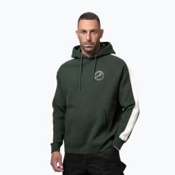 Bluza męska Pitbull San Diego Ca Hooded. Zielone bluzy sportowe męskie PITBULL, m, bez wzorów, z bawełny, bez kaptura, na fitness i siłownię. Za 189.99 zł.