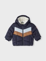 NAME IT Kurtka przejściowa 13218445 Granatowy Regular Fit. Niebieskie kurtki i płaszcze dla chłopców Name it, bez wzorów, z syntetyku, bez kaptura. Za 129.99 zł.