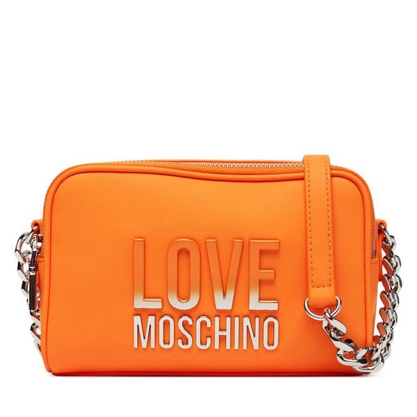 Torebka LOVE MOSCHINO. Brązowe listonoszki damskie Love Moschino, bez wzorów, bez dodatków. Za 469.99 zł.
