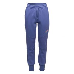 Spodnie Do Joggingu Dla Dziewczynki Rikka. Niebieskie spodnie sportowe dla dziewczynek ELBRUS, na lato, bez wzorów, do biegania. Za 97.99 zł.